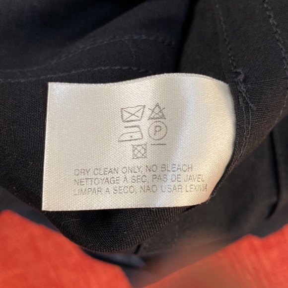 Louis Feraud Black Linen Blazer Jacket Gold Buttons - Picture 9 of 9